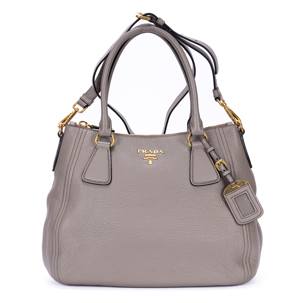 Prada Convertible Zip Tote